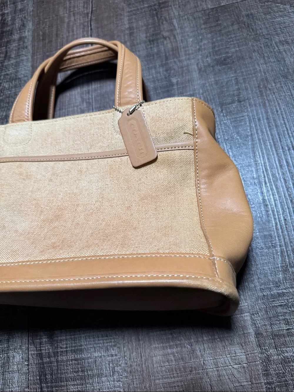 vintage Coach Bleecker satchel